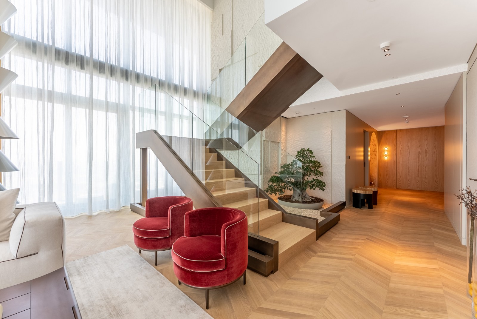 ZA’ABEEL FIRST | Bespoke 3BR Duplex | Exclusive Landmark Residence Slide Image